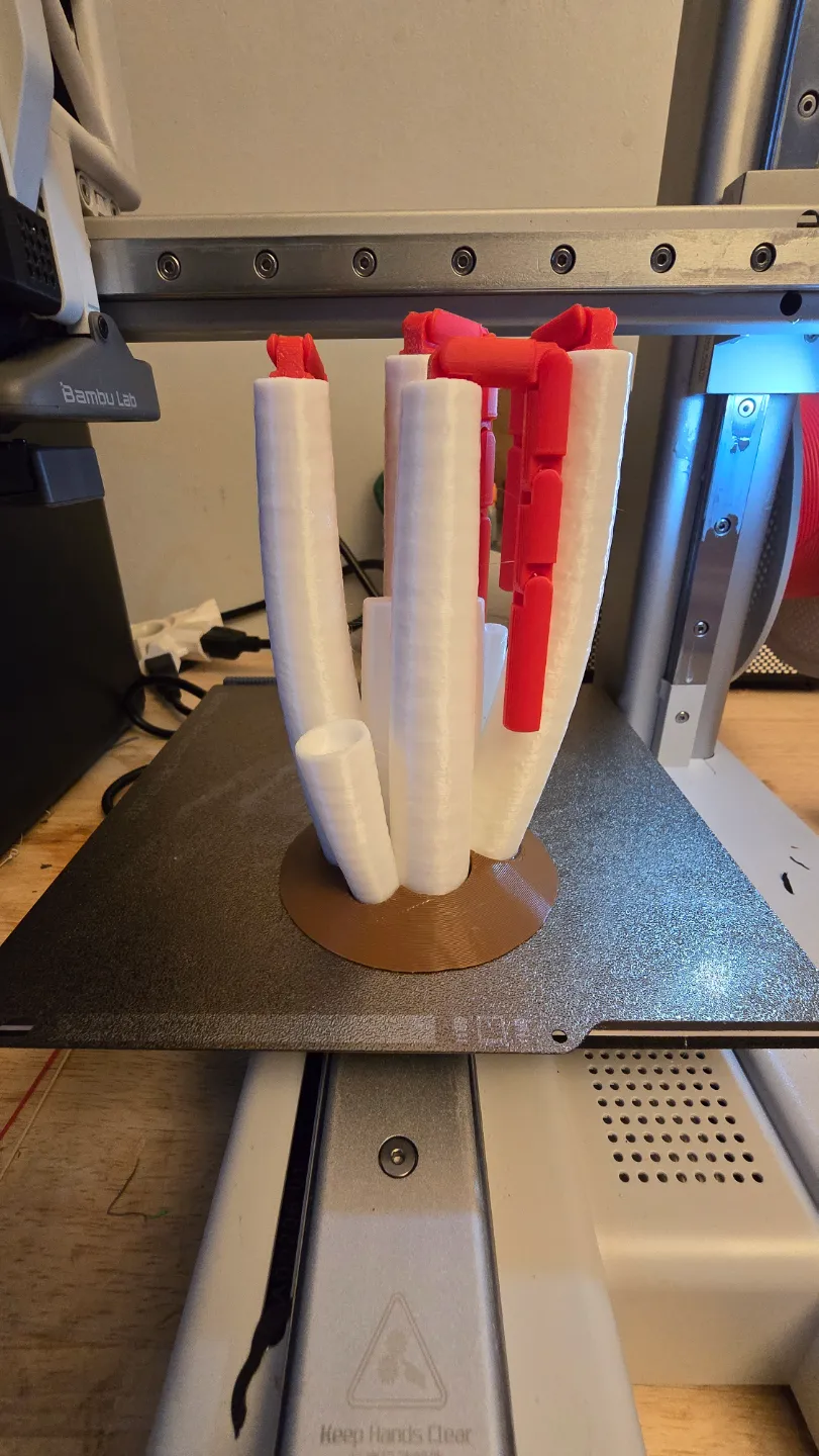 Worm Insert Flexi Coral Worms by Jeon - MakerWorld