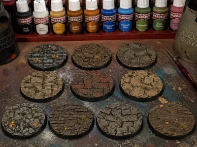 25mm Scale Bases ( can be scaled up )