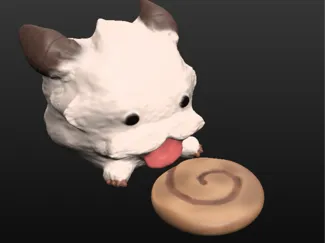poro with snack - league of legends