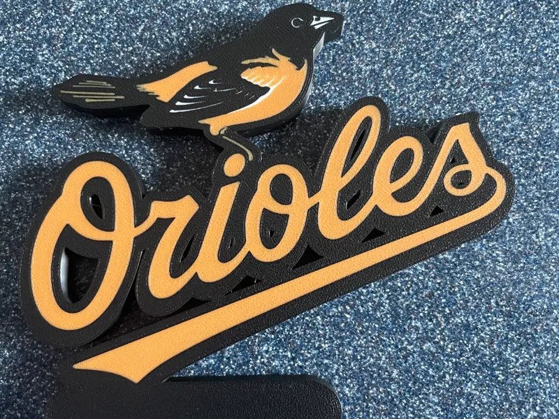 Baltimore Orioles Team Name and Bird Logo