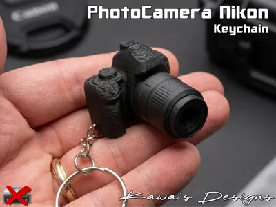 PhotoCamera Nikon D60 Keychain