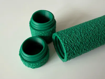 Container Textured Screw Lid 