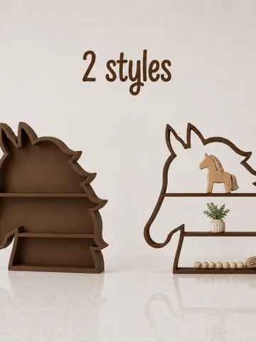 Estante o repisa: Horse Shelf | Horse Decor & Tabletop Display Shelf — vista de referencia 2