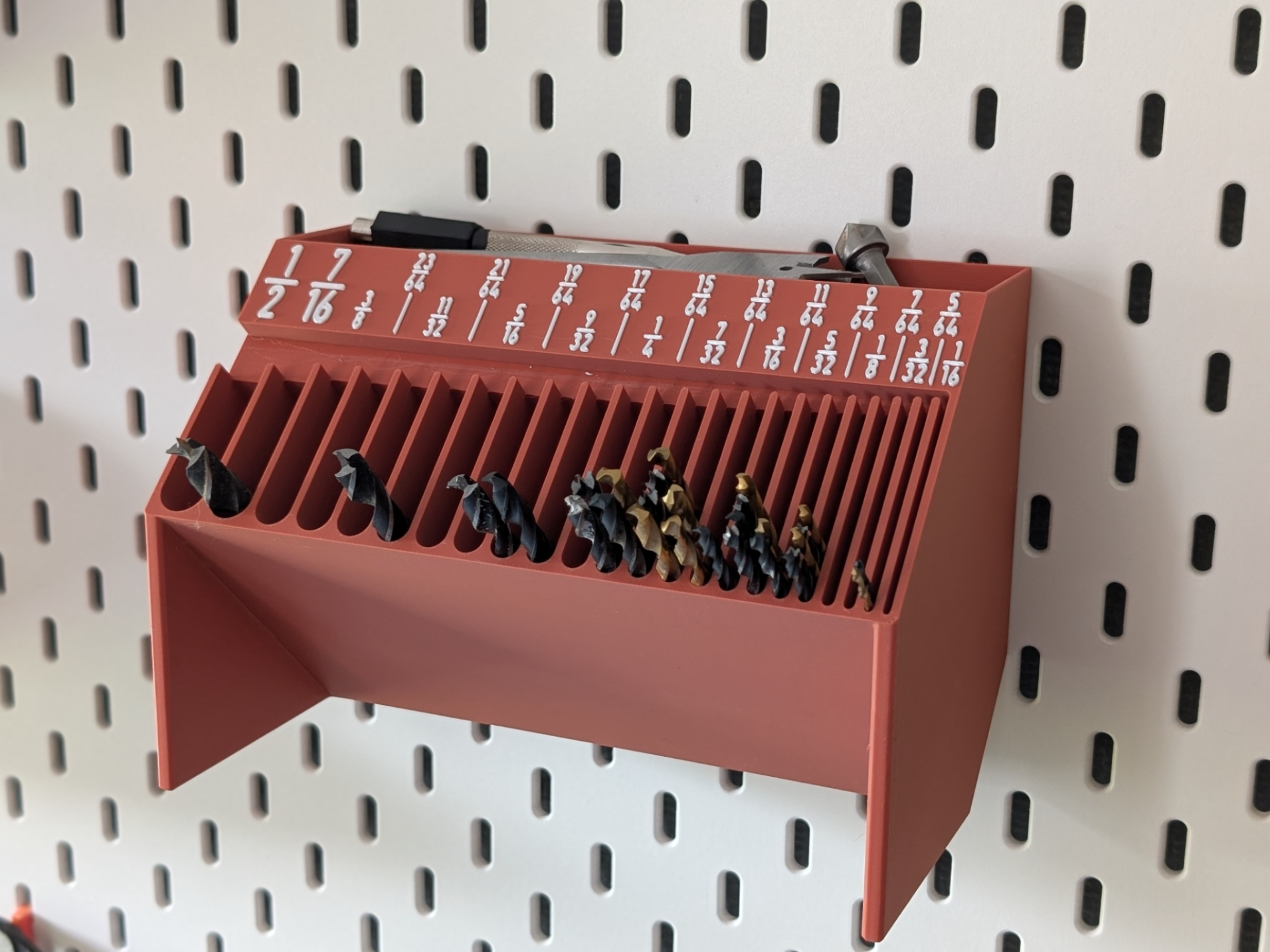 Drill bit holder and sorter - 1