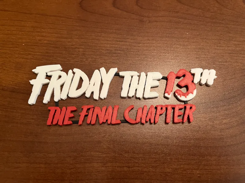 Friday the 13th - The Final Chapter (Part 4) Logo