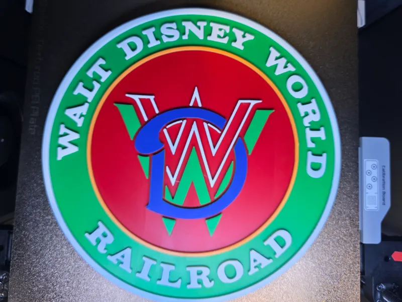 Walt Disney World Railroad Sign!