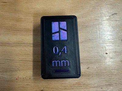 Box for 0.2, 0.4, 0.6, and 0.8 mm A1 print heads