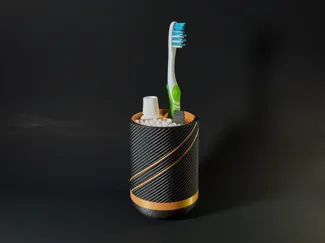 Modern Spiral Bath Utensil Organizer