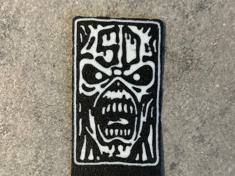Iron Maiden 50th Anniversary bookmark