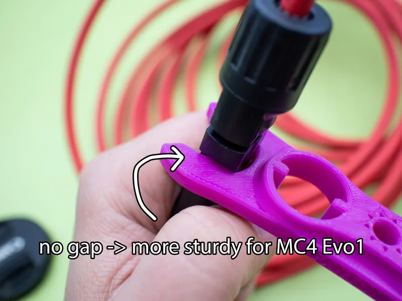 MC4 Solar Tool modified for Evo1