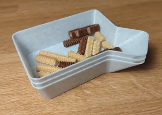 Scalable Stackable Funnel Tray - Vase Mode