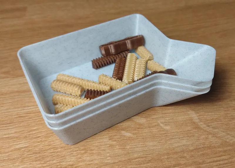 Scalable Stackable Funnel Tray - Vase Mode
