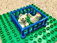 6x6 studs - 0.2mm layer, 4 walls, 0% infill