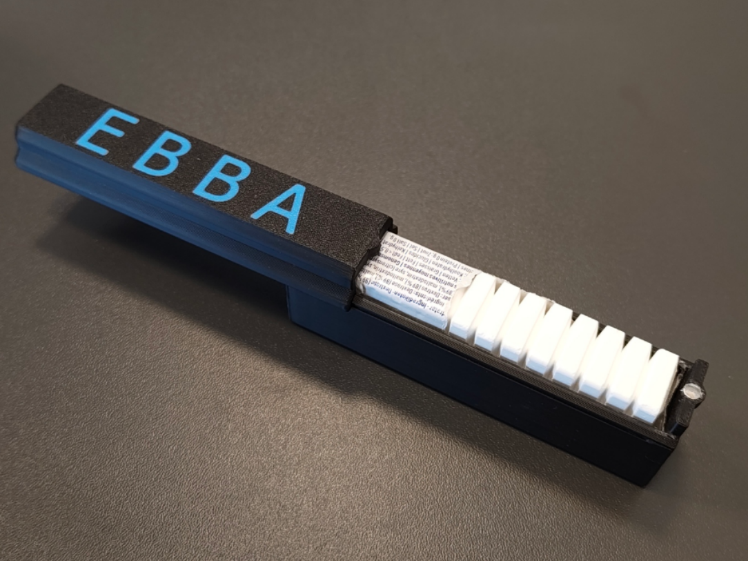 Slim slide dextrose dispenser – One-Tablet Access