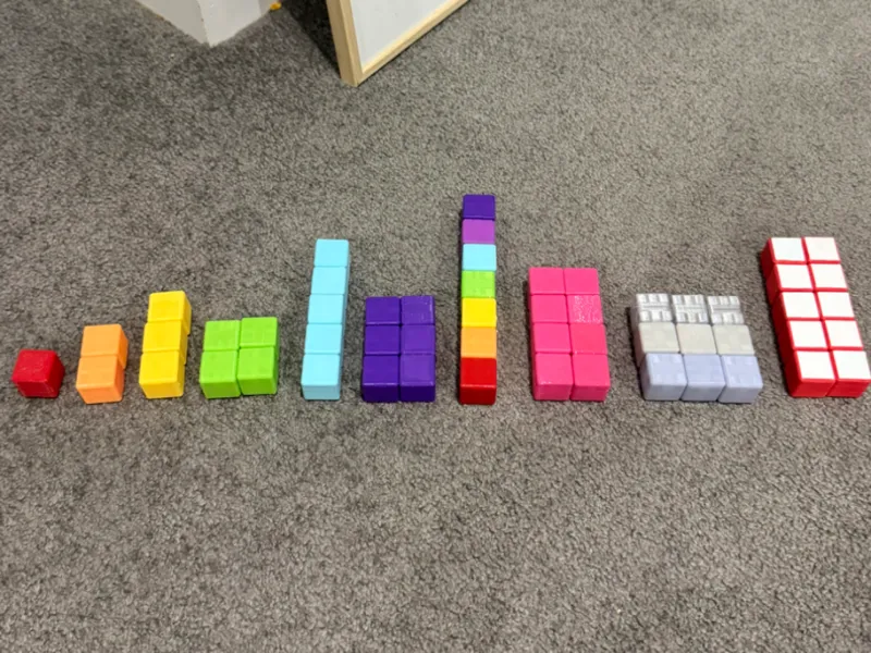 Magnetic numberblocks