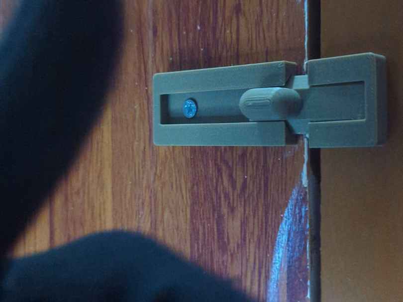 Parametric Wardrobe/Child Lock - Sliding Dovetail