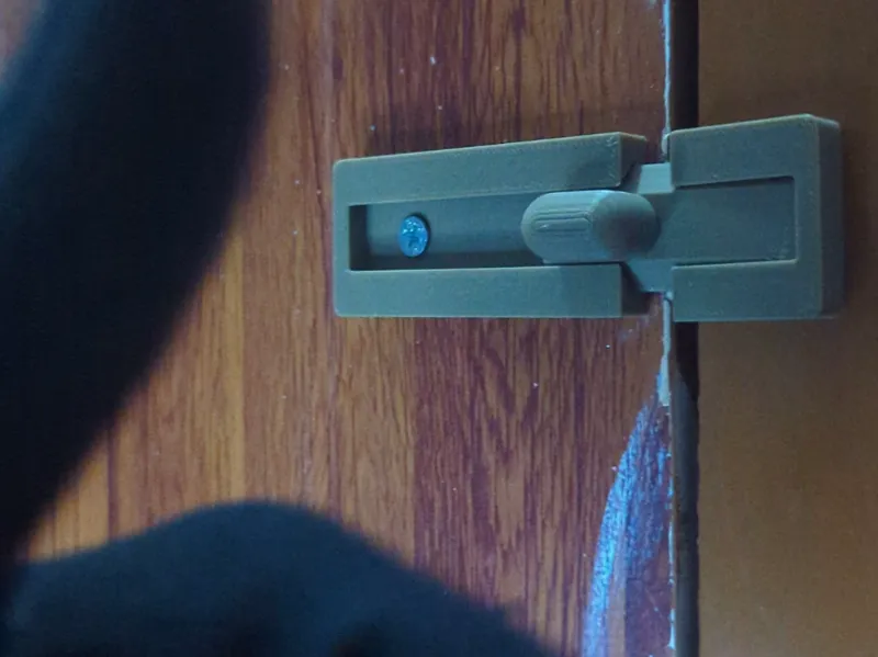 Parametric Wardrobe/Child Lock - Sliding Dovetail