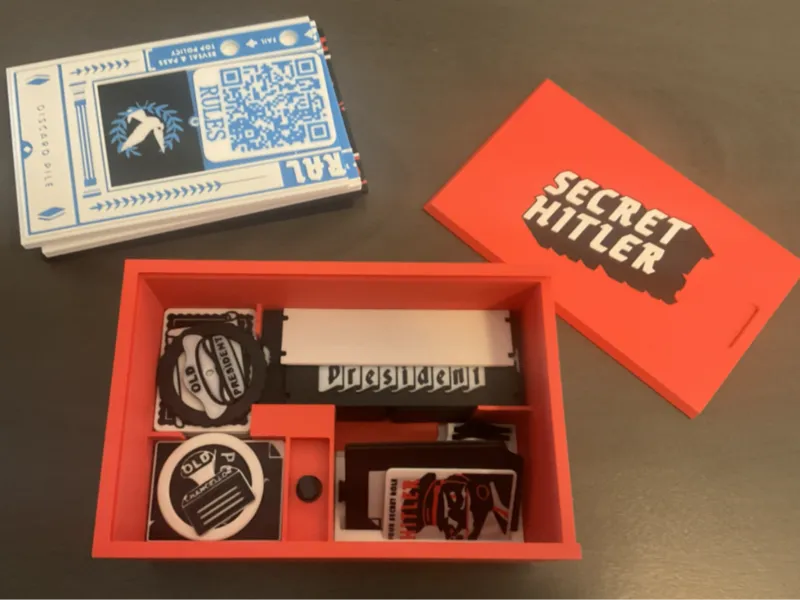 Ultimate Secret Hitler - 4 Color - 100% Printed