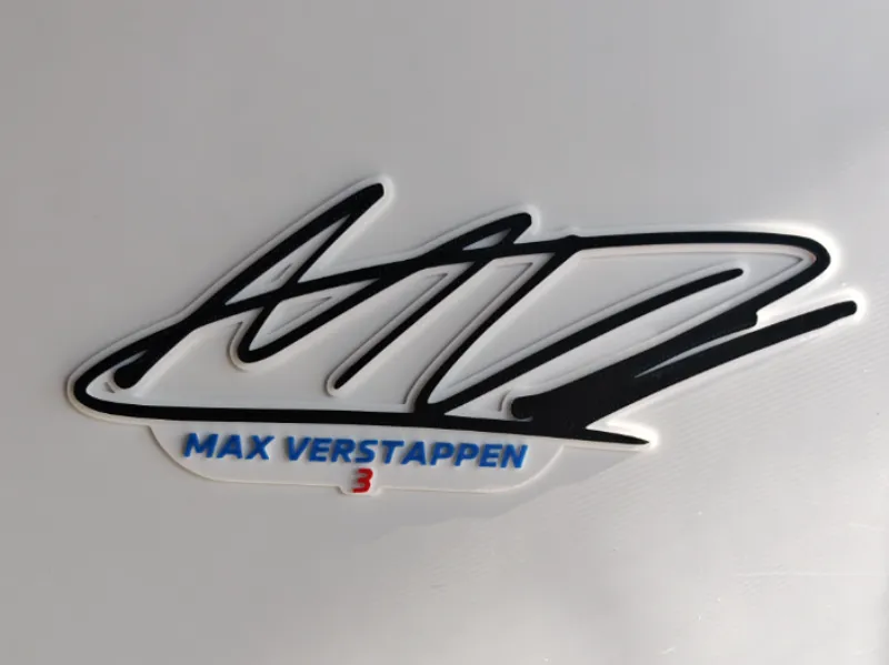 Max Verstappen Signature