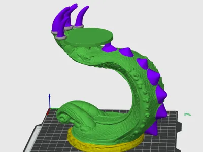 Multipurpose Dragon's Claw Cup Holder