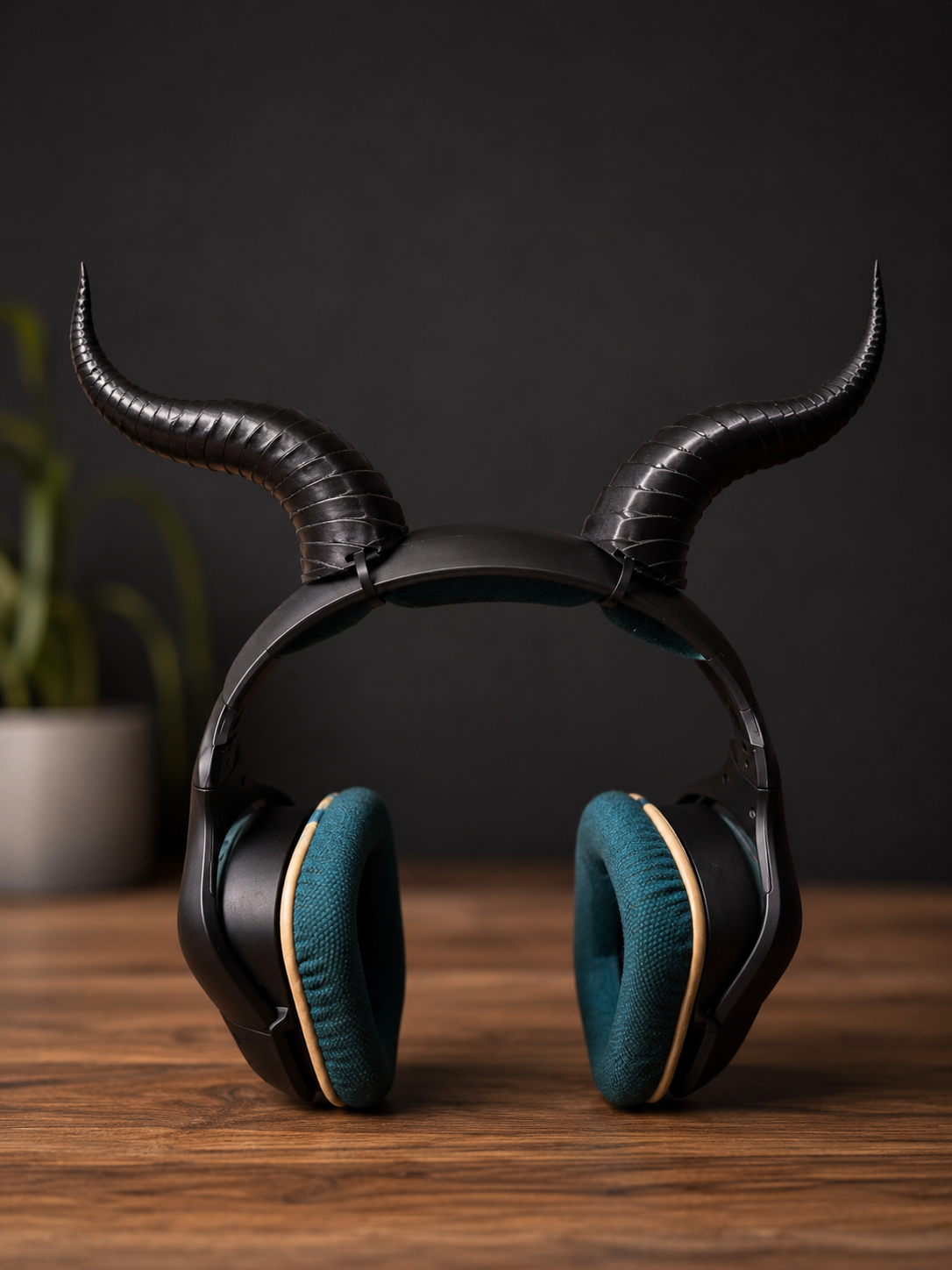 Miniatura 2 do modelo 3D Headset Horns