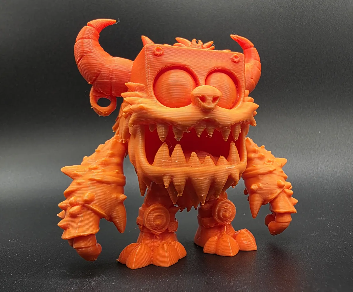 Blockhead Monster Mini - Free 3D Print Model - MakerWorld