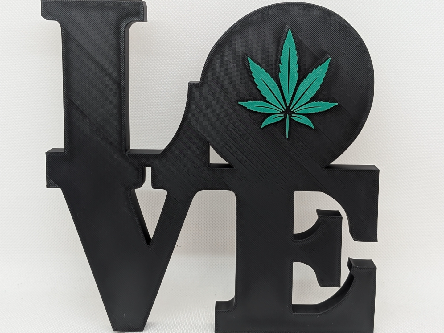 420 Marijuana Lovers Love Park Sign