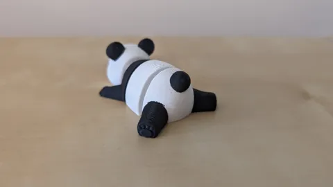 Panda - Articulated Figure Keychain view 3