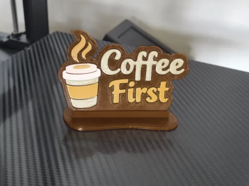 Coffee First Desk Decor | Coffee / Kitchen Decor