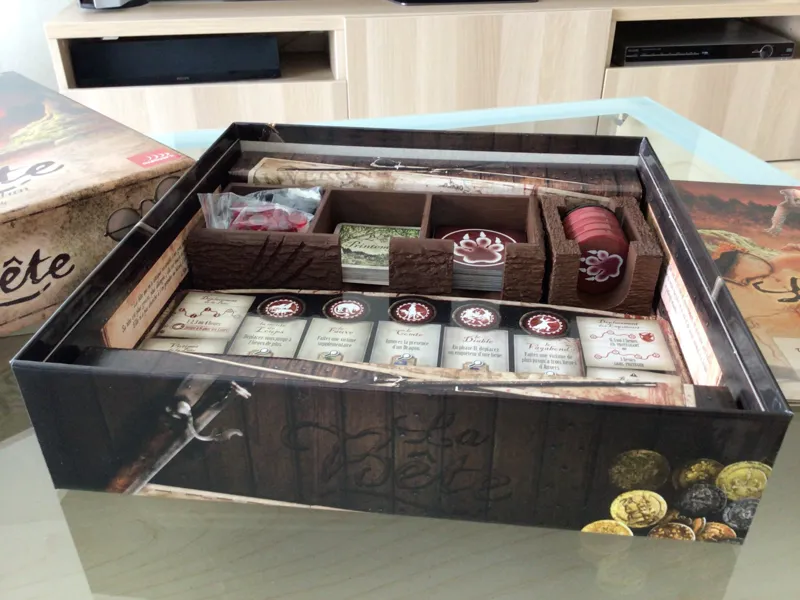 Inserts (rangements) pour le Jeu La Bête