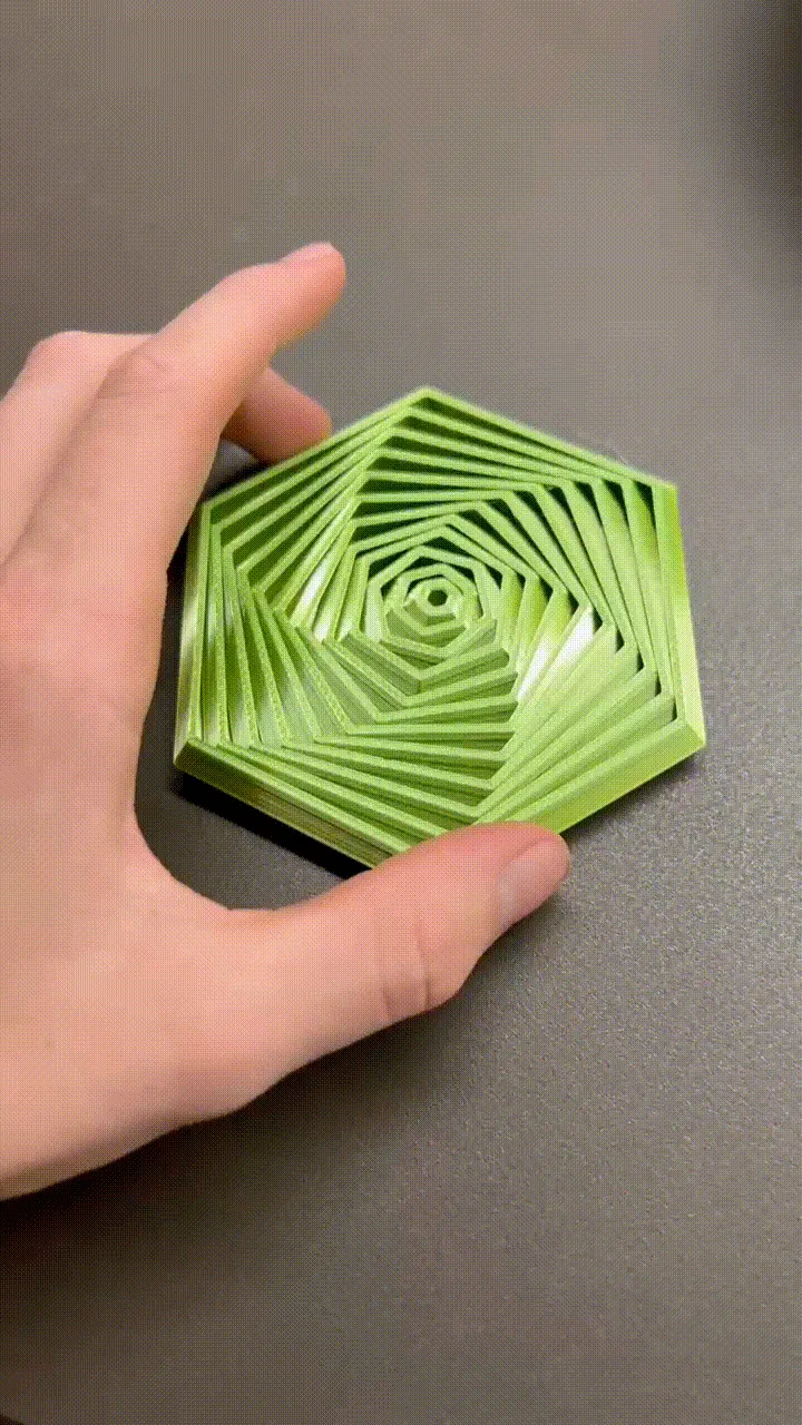 Grand fidget hexagonal