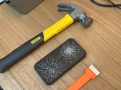 Cracked Phone Screen Prank