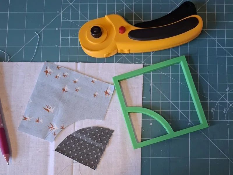 Quilt square + circle templates