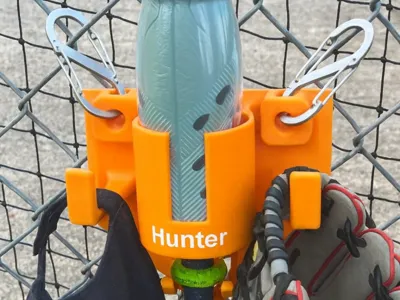 Baseball Plate Organizer - "Hunter"