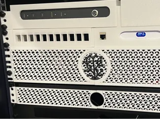 2U/1U Rack Faceplate Mac Pro Look 19"
