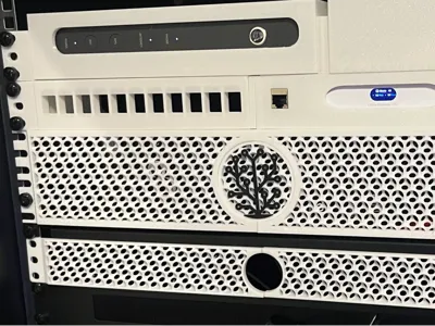 2U/1U Rack Faceplate Mac Pro Look 19"