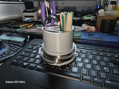 piano wire/tool holder