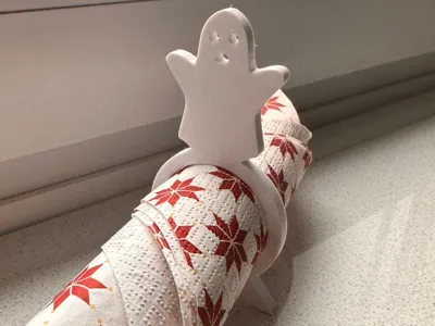 Halloween Ghost Napkin Ring