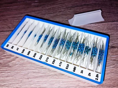 Resistor Bin Gridfinity 4x2 3U