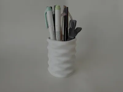 Wave Parametric Vase / Planter