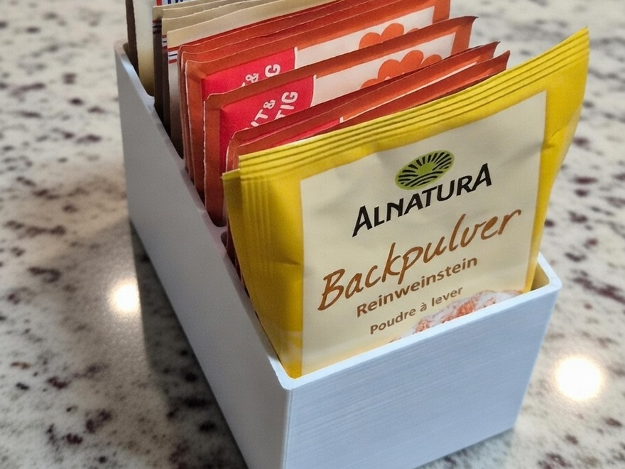 kitchen packet organizer