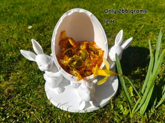 Easter Bunny candy bowl