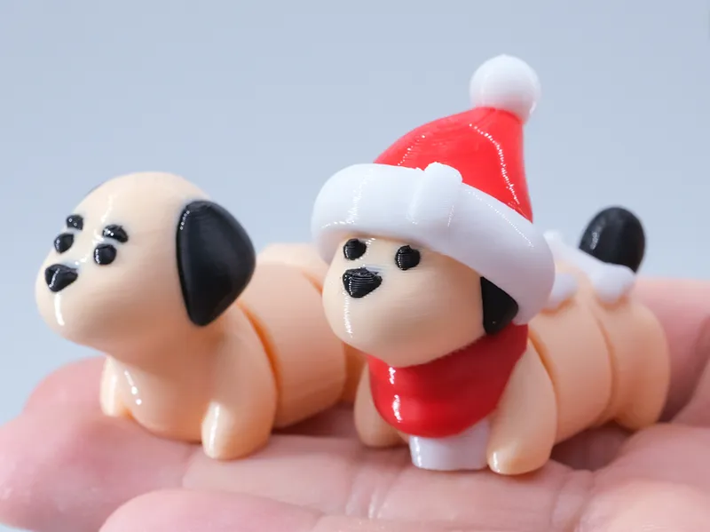 Cute Christmas Dog Flexi
