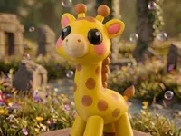 Balloon Giraffe - single color