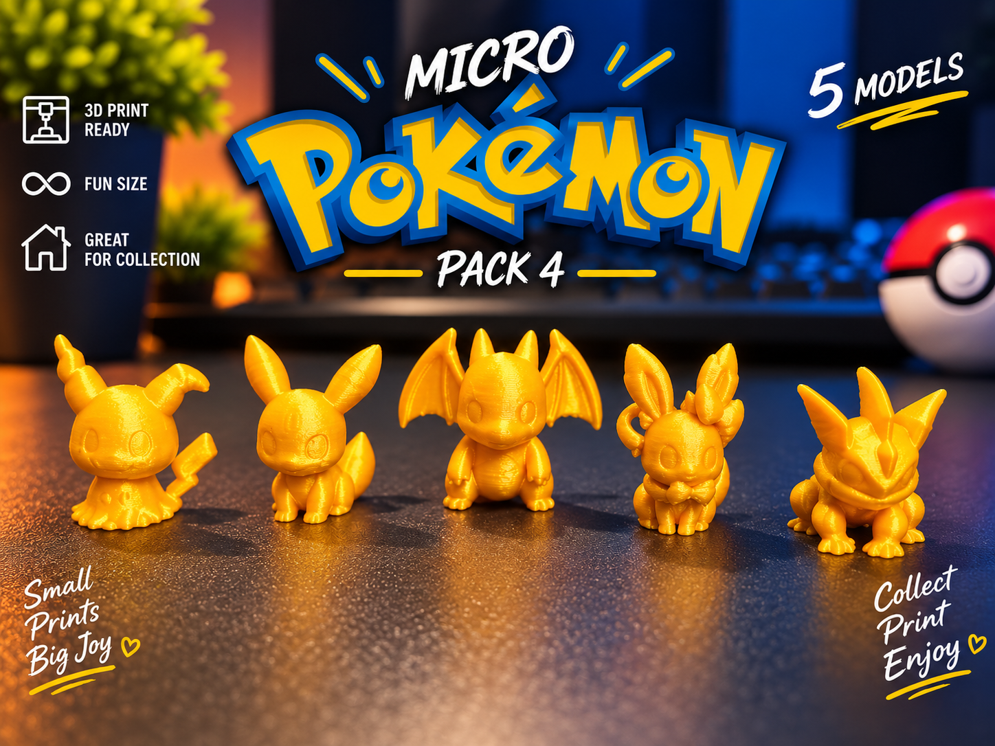 Micro Pokemon Pack #04 - 1