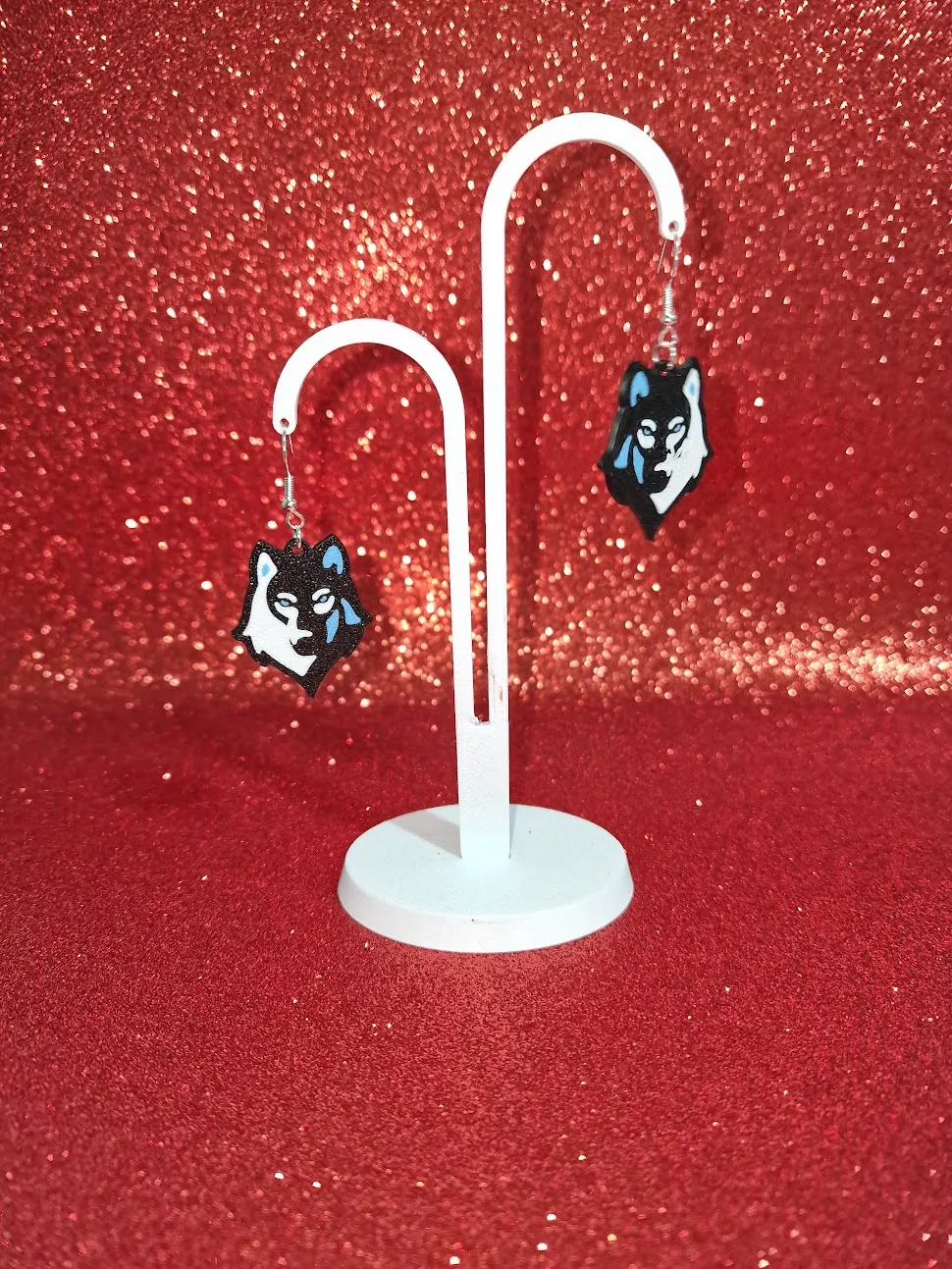 Husky earrings view 3
