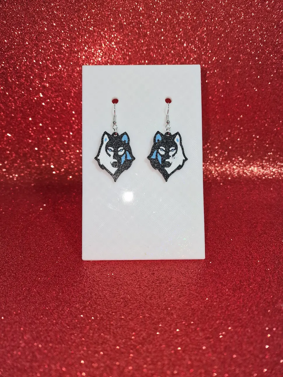 Husky earrings view 2