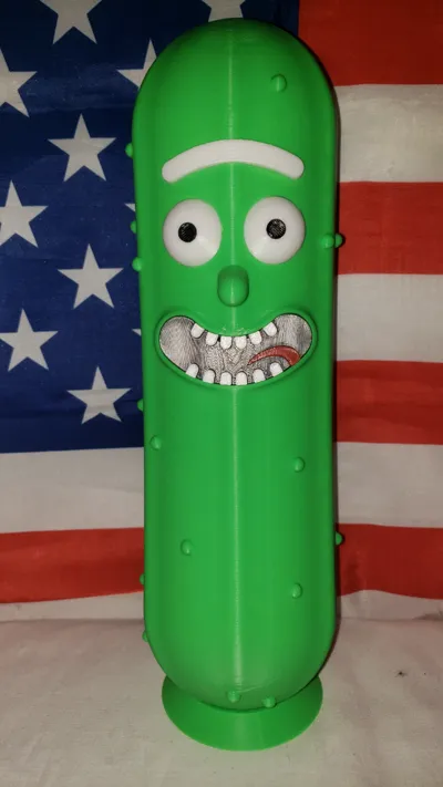 12 INCH TALL PICKLE RICK