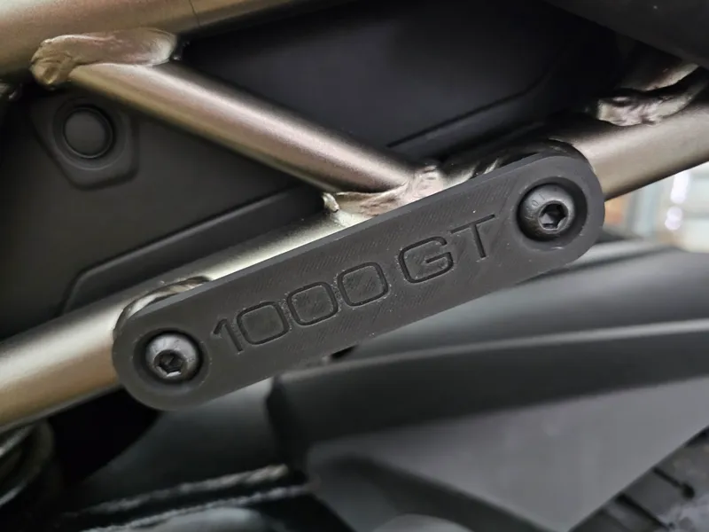 Suzuki S1000 GT Rear Foot Rest Blanking Plate
