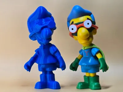 Fallout Boy (Milhouse) 3D Scan Figure – Simpsons